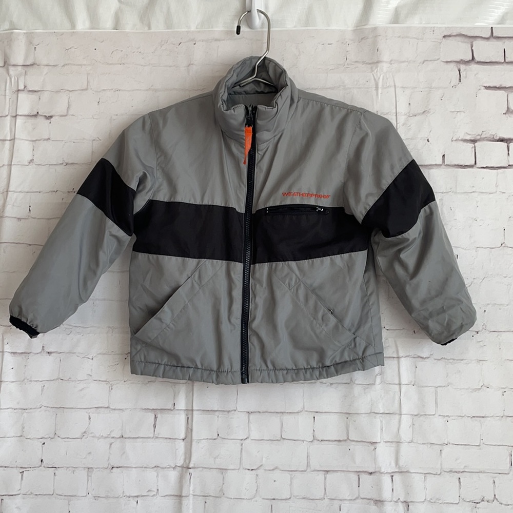 Weatherproof reversible boys jacket